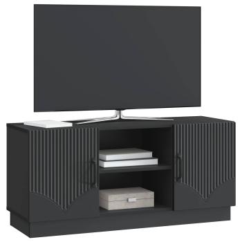 TV-Schränk 102 x 34,5 x 47 cm Schwarz Holzwerkstoff