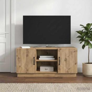 ARDEBO.de - TV-Schränk 102 x 34,5 x 47 cm Artisan-Eiche Holzwerkstoff
