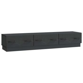 TV-Schränk Schwarz 147 x 34,5 x 27 cm Holzwerkstoff