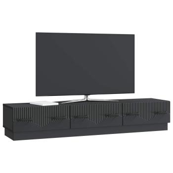 TV-Schränk Schwarz 147 x 34,5 x 27 cm Holzwerkstoff