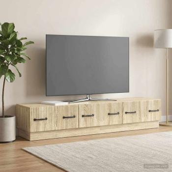 TV-Schränk Sonoma-Eiche 147 x 34,5 x 27 cm Holzwerkstoff