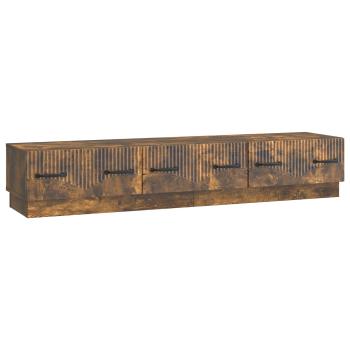 TV-Schränk Geräucherte Eiche 147 x 34,5 x 27 cm Holzwerkstoff