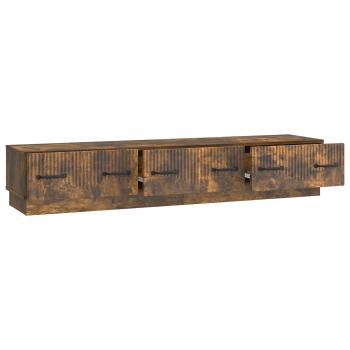 TV-Schränk Geräucherte Eiche 147 x 34,5 x 27 cm Holzwerkstoff