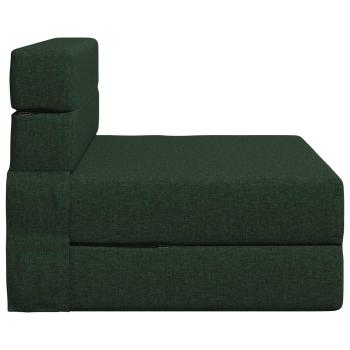 Klappsofa Bett Dunkelgrün 70 x 80 x 60 cm Stoff