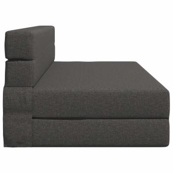 Klappsofa Bett Dunkelgrau 152 x 86,5 x 60 cm Stoff