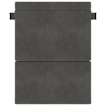 Klappsofa Bett Dunkelgrau 152 x 86,5 x 60 cm Stoff
