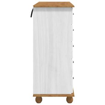 Schubladenkommode mit Schubladen ASKIM Weiß 91 x 40 x 95,5 cm