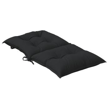 Niedriglehner Stuhlkissen Set 2 stk. Polyester Melange Schwarz