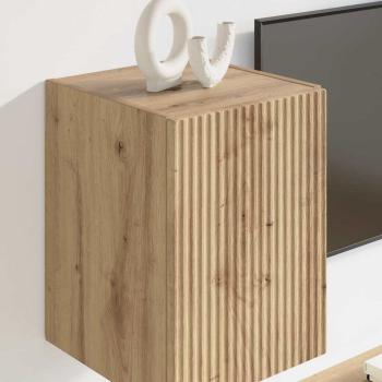 TV-Wandschrank 2 stk. Artisan Eiche Holzwerkstoff