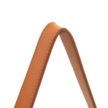 Wandspiegel mit Gürtel 60 cm Silbern
