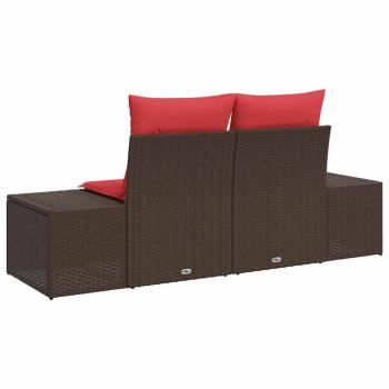 Garten-Sofa 2-Sitzanzahl Poly-Rattan