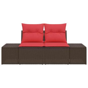 Garten-Sofa 2-Sitzanzahl Poly-Rattan