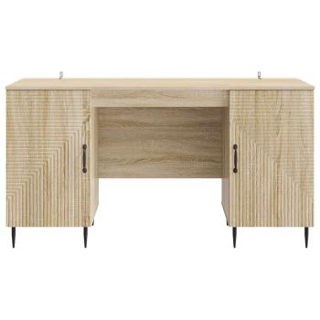 Schreibtisch Sonoma-Eiche 142,5 x 50 x 75 cm Holzwerkstoff