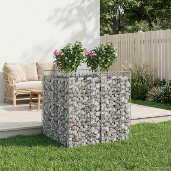ARDEBO.de - Gabionen-Hochbeet 2 stk. 100 x 100 x 100 cm Verzinkter Stahl