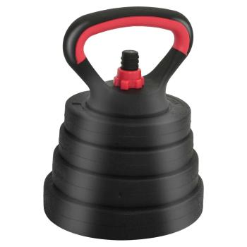 4-in-1 Hantelset 40 kg Schwarz und Rot Zement und Eisensand