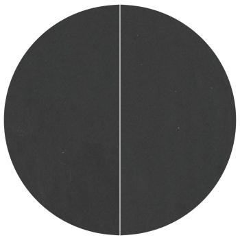 Bodenfolie für Pools Ø 244 cm (1 mm) Rund Vliesstoff Schwarz