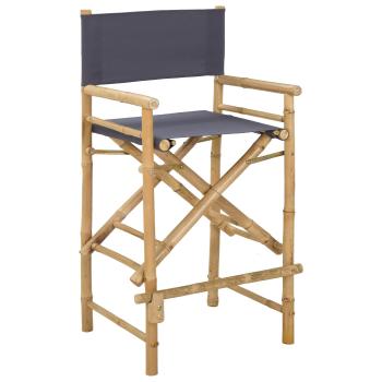 Klappstuhl f?r Regisseure 2 stk. Natur Bambus
