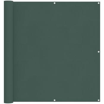 Balkonsichtschutz Dunkelgrün 110 x 200 cm Oxford-Stoff