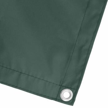 Balkonsichtschutz Dunkelgrün 110 x 200 cm Oxford-Stoff