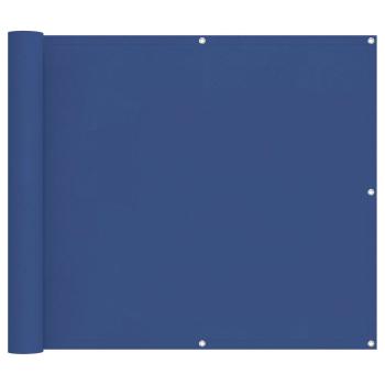 Balkonsichtschutz 100 x 1000 cm Oxford-Stoff Rechteckig Blau