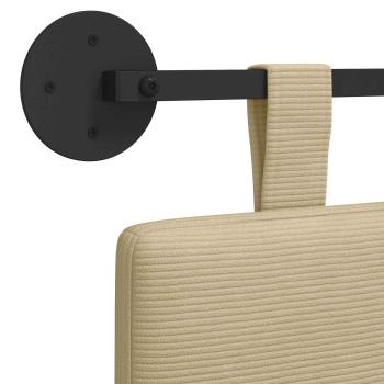 Hängendes Kopfteil Cordstoff