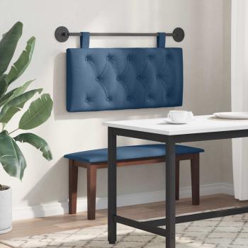 Hängendes Kopfteil Blau Stoff