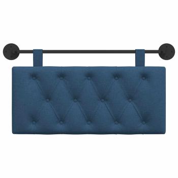 Hängendes Kopfteil Blau Stoff