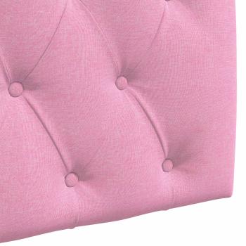 Hängendes Kopfteil Rosa Stoff