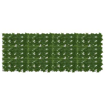 ARDEBO.de - Balkonsichtschutz mit Blättern Grün 200 x 75 cm