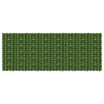ARDEBO.de - Balkonsichtschutz mit Blättern Grün 400 x 150 cm