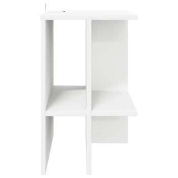 Couchtisch Weiß 40 x 30 x 49 cm Holzwerkstoff