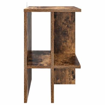 Couchtisch R?uchereiche 40 x 30 x 49 cm Holzwerkstoff