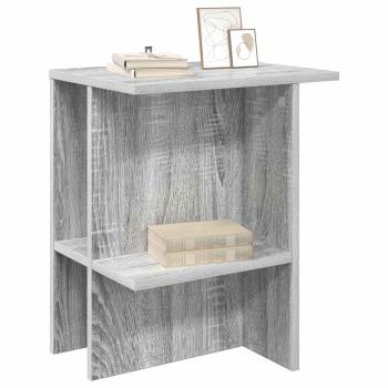 Couchtisch Sonoma-Grau 40 x 30 x 49 cm Holzwerkstoff
