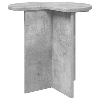 Beistelltisch 2 Stk. Betongrau Ø 39 x 38 cm Holzwerkstoff