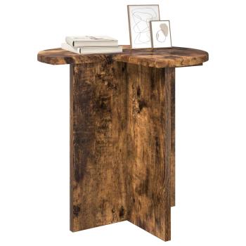 Beistelltisch 2 Stk. Räuchereiche Ø 39 x 38 cm Holzwerkstoff