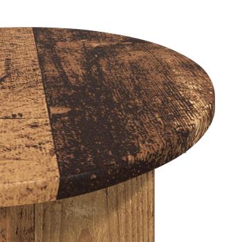 Beistelltisch Altholz Ø 39 x 38 cm Holzwerkstoff