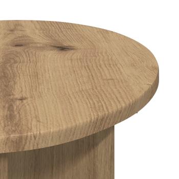 Beistelltisch Artisan-Eiche Ø 39 x 38 cm Holzwerkstoff