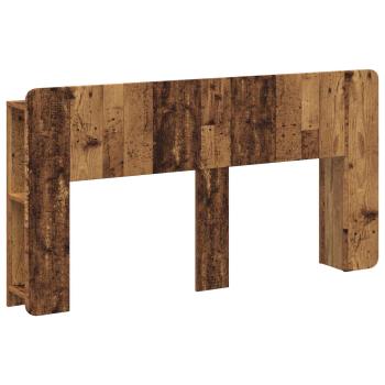 Kopfteil Schrank mit Speicher Altholz Holzwerkstoff