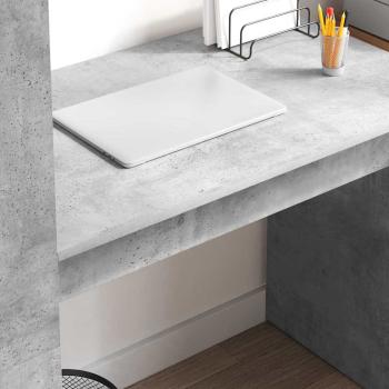 Schreibtisch Beton Grau Holzwerkstoff 113 x 54 x 120 cm