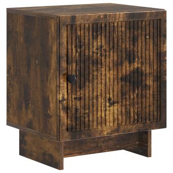Nachttisch 2 stk. Geräucherte Eiche 43 x 34,5 x 50 cm