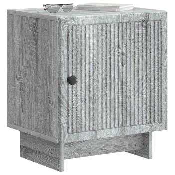 Nachttisch Graues Sonoma 43 x 34,5 x 50 cm Holzwerkstoff
