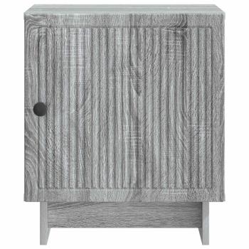 Nachttisch Graues Sonoma 43 x 34,5 x 50 cm Holzwerkstoff