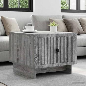 ARDEBO.de - Couchtisch Sonoma-Grau 49 x 50 x 40 cm Holzwerkstoff