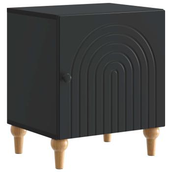 Nachttisch 2 stk. Schwarz 43 x 34,5 x 50 cm Holzwerkstoff