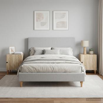 ARDEBO.de - Nachttisch 2 stk. Sonoma-Eiche 43 x 34,5 x 50 cm Holzwerkstoff