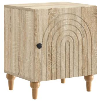 Nachttisch 2 stk. Sonoma-Eiche 43 x 34,5 x 50 cm Holzwerkstoff