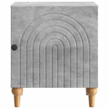 Nachttisch Betongrau 43 x 34,5 x 50 cm Holzwerkstoff