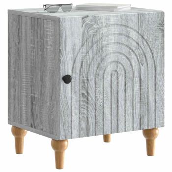 Nachttisch 2 stk. Graues Sonoma 43 x 34,5 x 50 cm Holzwerkstoff