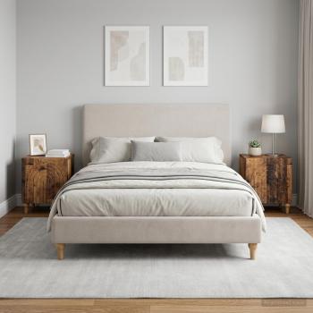 Nachttisch 2 stk. Altholz 43 x 34,5 x 50 cm Holzwerkstoff