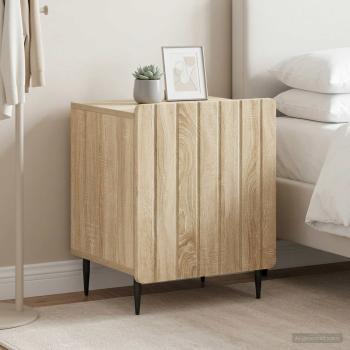 Nachttisch 2 Stk. Sonoma-Eiche 43 x 34,5 x 52 cm Holzwerkstoff
